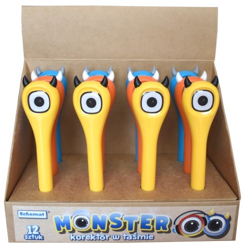 Korektor 12szt. w taśmie MONSTER rogi Korektor 12szt. w taśmie MONSTER rogi