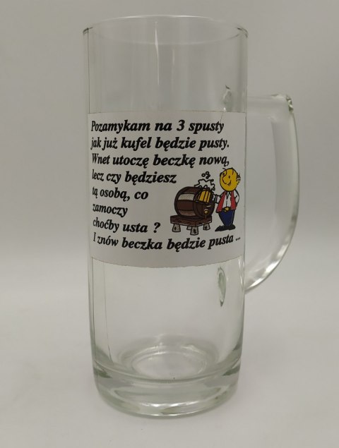 Kufel z motywem 500ml Kufel z motywem 500ml