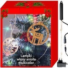 Lampki 200 LED - włosy anioła multicolor 12V | 11348 Lampki 200 LED - włosy anioła multicolor 12V | 11348