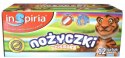 Nożyczki szkolne z podziałką na blistrze 12szt.