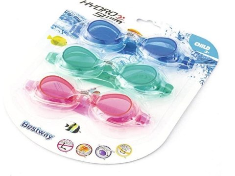 Okulary do pływania 3szt. 21074 Bestway Okulary do pływania 3szt. 21074 Bestway