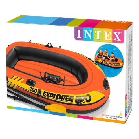 Ponton Explorer PRO 200 196 x 102 x 33 cm INTEX 58356 Ponton Explorer PRO 200 196 x 102 x 33 cm INTEX 58356