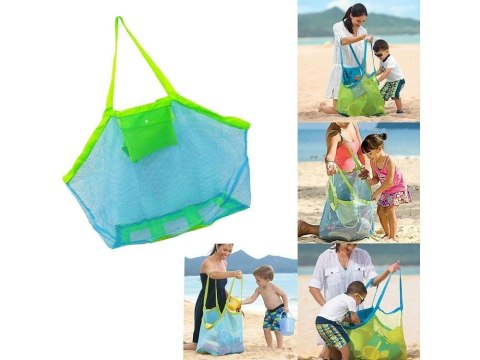 Torba na plażę siatka duża plażowa piknik xxl 14178 Torba na plażę siatka duża plażowa piknik xxl 14178