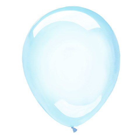 Balon niebieski transparentny 10cali 12szt 400367 Balon niebieski transparentny 10cali 12szt 400367