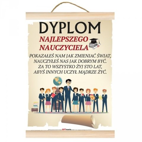 Dyplom Najlepszego Nauczyciela Dyplom Najlepszego Nauczyciela