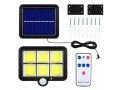 Lampa solarna 120led czujnik ruchu zmierzch+pilot Lampa solarna 120led czujnik ruchu zmierzch+pilot