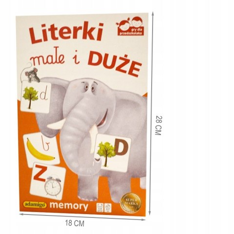 Memory literki duże i małe Memory literki duże i małe
