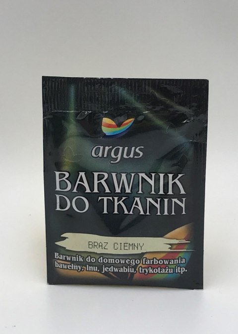 Barwnik do tkanin - do gotowania ciemny brąz Barwnik do tkanin - do gotowania ciemny brąz