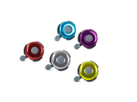 Dzwonek 10szt rowerowy na rower do roweru metalowy mix 14002 Dzwonek 10szt rowerowy na rower do roweru metalowy mix 14002