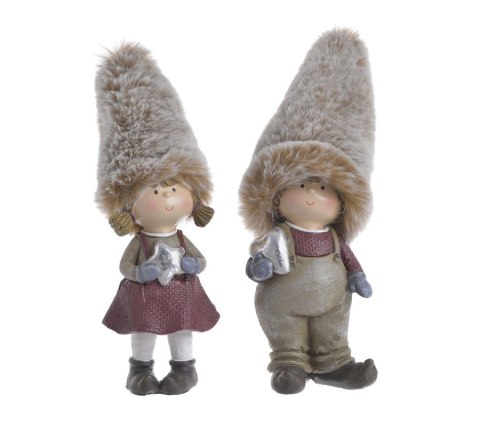 Figurka 17cm dziecko zimowe 8szt dziewczynka /chłopiec 128CAN6590_MIX Figurka 17cm dziecko zimowe 8szt dziewczynka /chłopiec 128CAN6590_MIX