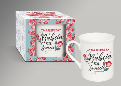 Kubek NBC z rantem 290ml - Najlepsza Babcia na świecie Kubek NBC z rantem 290ml - Najlepsza Babcia na świecie
