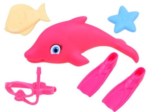 Lalka pływaczka nurek z delfinem ZA3923 Lalka pływaczka nurek z delfinem ZA3923