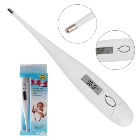 Termometr elektroniczny LCD dla dzieci cyfrowy 01100 Termometr elektroniczny LCD dla dzieci cyfrowy 01100