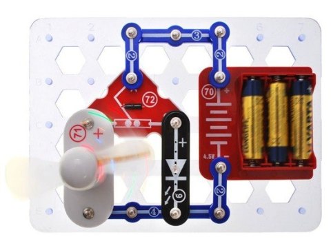 Zestaw edukacyjny świecący MAŁY ELEKTRONIK ZA1626 Zestaw edukacyjny świecący MAŁY ELEKTRONIK ZA1626