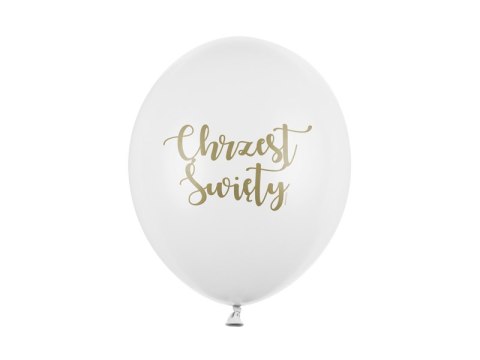 Balony 30 cm, Chrzest Święty, Pastel Pure White 6szt. SB14P-309-008-6 SB14P-309-008-6 Balony 30 cm, Chrzest Święty, Pastel Pure White 6szt. SB14P-309-008-6 SB14P-309-008-6