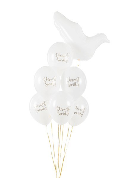 Balony 30 cm, Chrzest Święty, Pastel Pure White 6szt. SB14P-309-008-6 SB14P-309-008-6 Balony 30 cm, Chrzest Święty, Pastel Pure White 6szt. SB14P-309-008-6 SB14P-309-008-6
