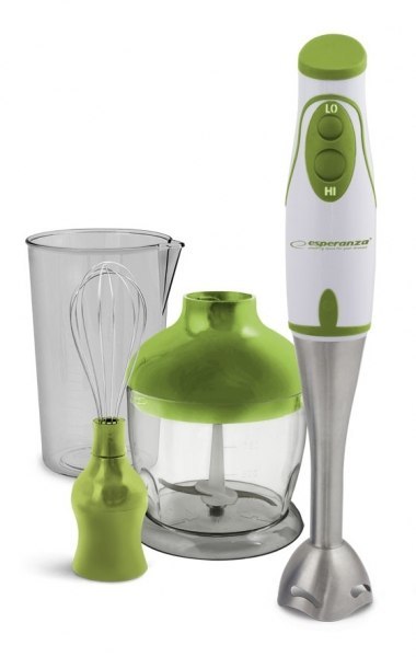 Blender ręczny pesto zielony ESPERANZA EKM003G Blender ręczny pesto zielony ESPERANZA EKM003G