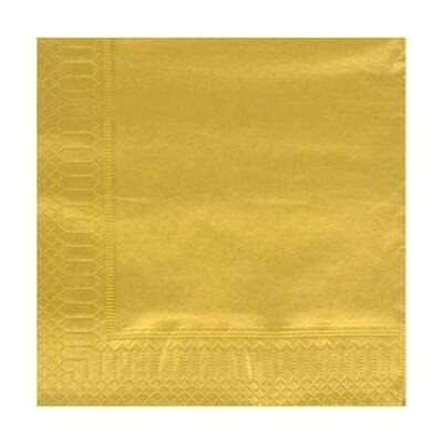Serwetka 33x33 złota 20szt SJ0015 Serwetka 33x33 złota 20szt SJ0015