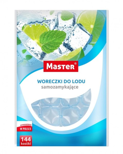 Woreczki do lodu 144kostki MASTER | S105 Woreczki do lodu 144kostki MASTER | S105
