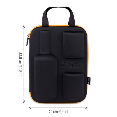 Etui na whisky + 2 szklanki z nadrukiem chłopaka Etui na whisky + 2 szklanki z nadrukiem chłopaka