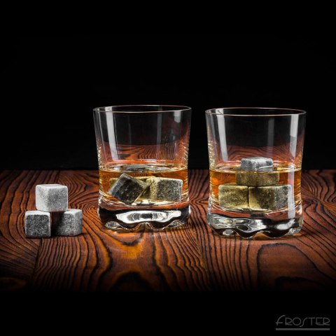 Zestaw Miłośnika Whisky szklanki kostki do drinków Zestaw Miłośnika Whisky szklanki kostki do drinków