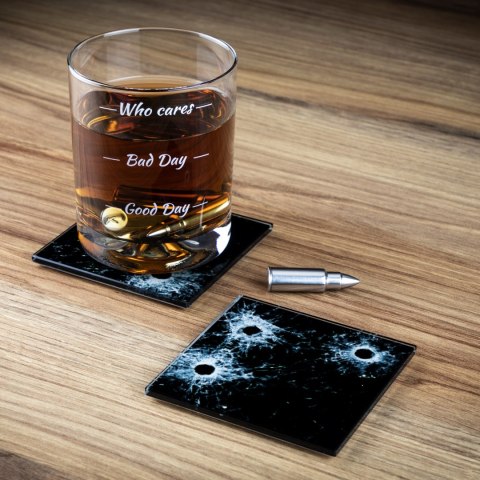 Zestaw Whisky Gitara Who cares kawalerski urodziny Zestaw Whisky Gitara Who cares kawalerski urodziny