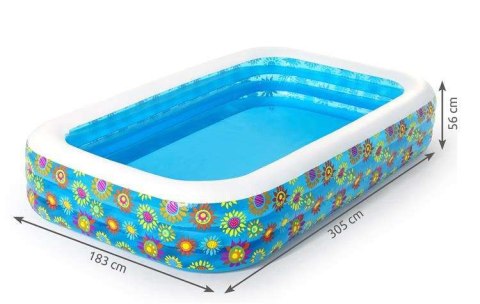 Basen dmuchany 305x183x56cm BESTWAY 54121 Basen dmuchany 305x183x56cm BESTWAY 54121
