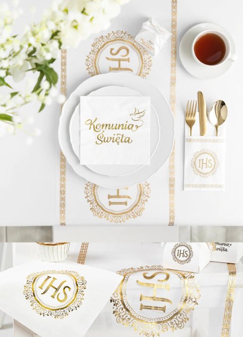 Bieżnik Komunia Święta 5m x 30 cm | 127568 Bieżnik Komunia Święta 5m x 30 cm | 127568