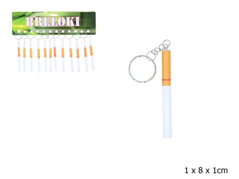 Brelok papierosy 12szt Brelok papierosy 12szt