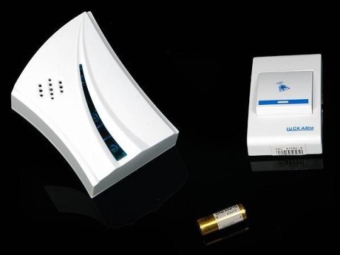 Dzwonek bezprzewodowy sieciowy 150m melodie led | 01021 A8610 Dzwonek bezprzewodowy sieciowy 150m melodie led | 01021 A8610