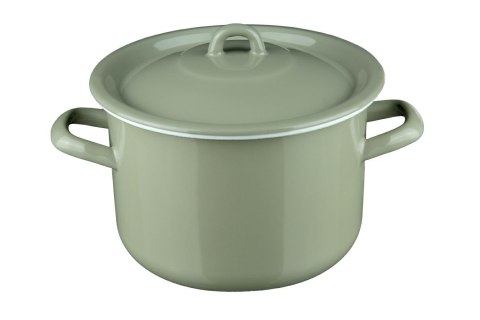 Garnek szary z pokrywką 3,4l-18cm Garnek szary z pokrywką 3,4l-18cm