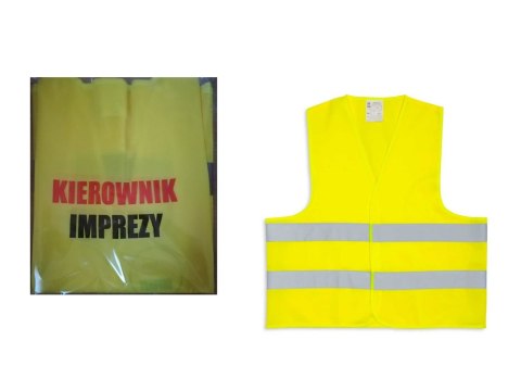 Kamizelka odblaskowa Kierownik imprezy Kamizelka odblaskowa Kierownik imprezy