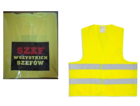 Kamizelka odblaskowa Szef wszystkich szefów Kamizelka odblaskowa Szef wszystkich szefów