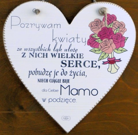 Serce do zawieszenia 23x23cm Pozrywam kwiaty.....TV1140 Serce do zawieszenia 23x23cm Pozrywam kwiaty.....TV1140