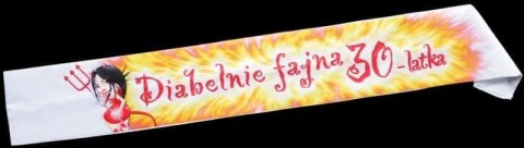 Szarfa ozdobna Diabelnie fajna 30 | SZ18 Szarfa ozdobna Diabelnie fajna 30 | SZ18