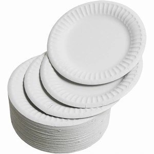 Talerz papierowy okrągły tacki 15cm 100 szt. Talerz papierowy okrągły tacki 15cm 100 szt.