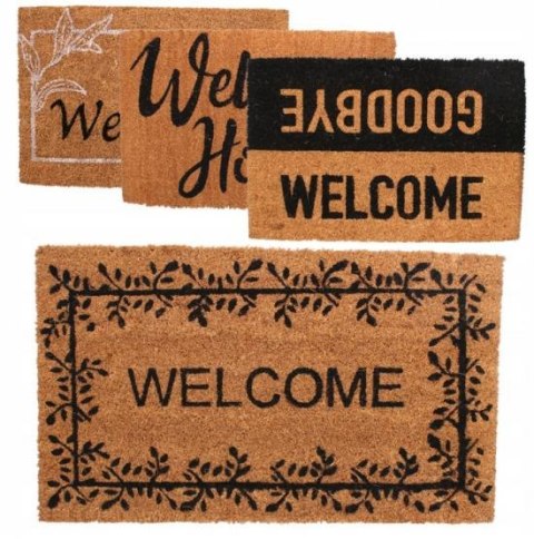 Wycieraczka PVC + KOKOS "WELCOME" 40X60 Wycieraczka PVC + KOKOS "WELCOME" 40X60