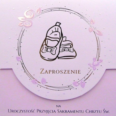 Zaproszenie na Chrzest Św. 10szt. KW LUX Zaproszenie na Chrzest Św. 10szt. KW LUX
