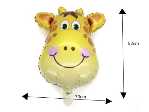 Balon głowa żyrafy 50szt. 52x33cm Balon głowa żyrafy 50szt. 52x33cm