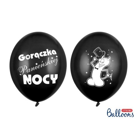 Balony 50szt GORĄCZKA PANIEŃSKIEJ NOCY Balony 50szt GORĄCZKA PANIEŃSKIEJ NOCY