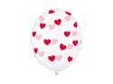 Balony 50szt. SERDUSZKA CRYSTAL 30cm SB14C-228-099R
