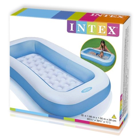 Basen dmuchany brodzik miękkie dno 166x100x25 cm INTEX 57403 Basen dmuchany brodzik miękkie dno 166x100x25 cm INTEX 57403