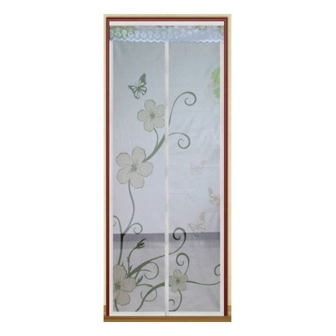 Moskitiera na drzwi 100x220cm z magnesami kwiat Moskitiera na drzwi 100x220cm z magnesami kwiat