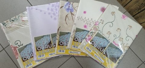 Obrus 3D 120x137 VANESSA Obrus 3D 120x137 VANESSA