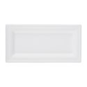 Tacki z trzciny cukrowej pulpa bio 26x16cm biały 12szt. | 0817