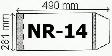 Okładka A4 regulowana 50szt. wys.281mm | 0332 Okładka A4 regulowana 50szt. wys.281mm | 0332