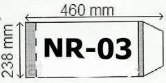 Okładka B5 regulowana 25szt. wys.238mm | 0261/0561 Okładka B5 regulowana 25szt. wys.238mm | 0261/0561