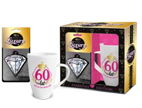 Zestaw kubek Baryłka NBC wysoka 400ml + zapach samochodowy - 60 lat spełnienia marzeń! Zestaw kubek Baryłka NBC wysoka 400ml + zapach samochodowy - 60 lat spełnienia marzeń!