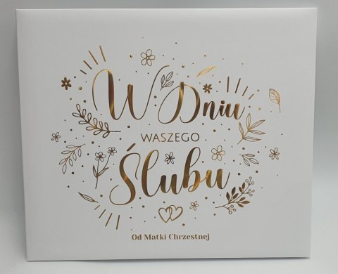 Album A4 Z okazji Waszego Ślubu od MATKI CHRZESTNEJ Album A4 Z okazji Waszego Ślubu od MATKI CHRZESTNEJ