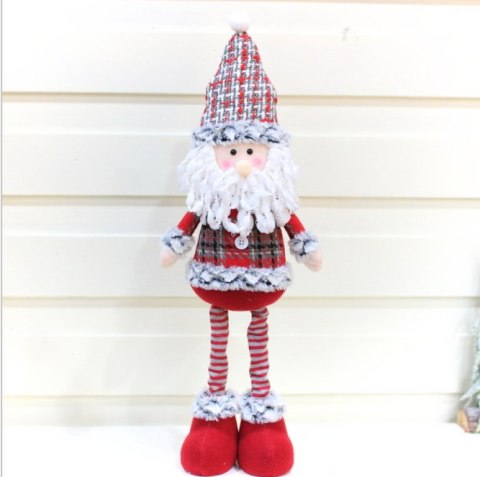 Figurka bożonarodzeniowa z teleskopowymi nogami MIKOŁAJ 55x20 cm NT1734 Figurka bożonarodzeniowa z teleskopowymi nogami MIKOŁAJ 55x20 cm NT1734